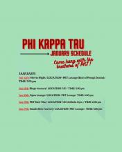 Phi Tau Rush