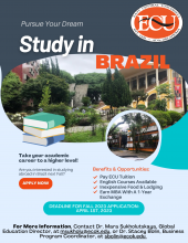 Study in Brazil Flier