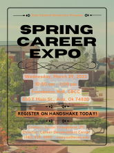 Spring Career Expo Flyer