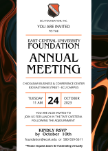 Foundation Annual Meeting Flyer