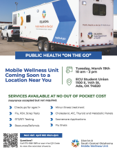 Mobile Wellness Unit Flyer