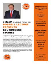 Boswell Lecture Flyer