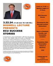 Boswell Lecture Flyer