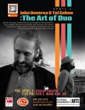Performing Arts Season: John Daversa & Tal Cohen, The Art of  Duo