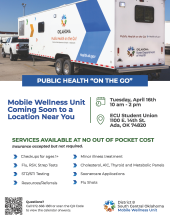 Mobile Wellness Unit Flyer