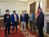 ECU Students with Senator Wingard
