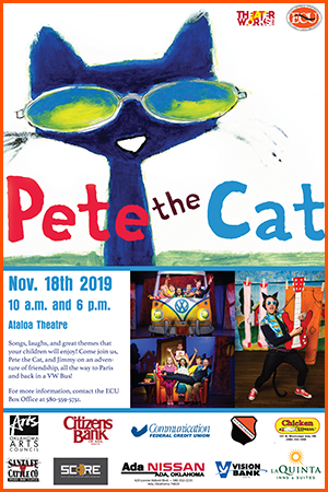Pete The Cat Presented By Theater Works Usa East Central University