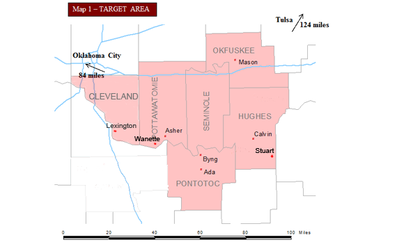 UBMS target map